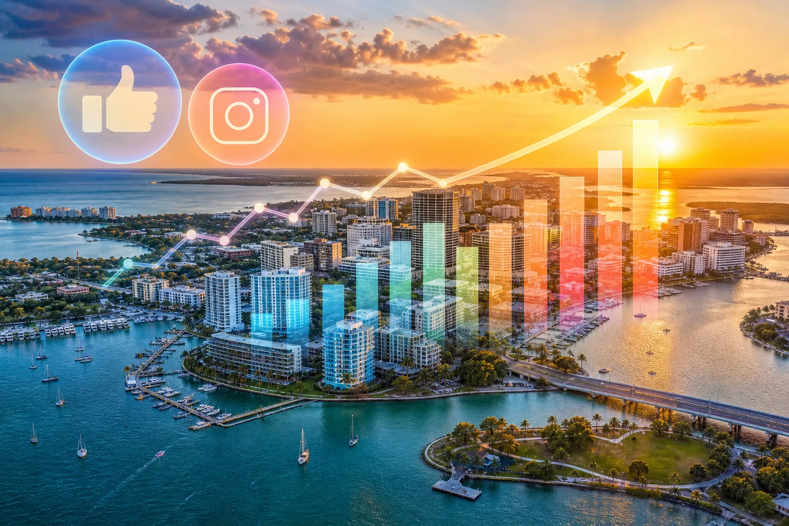 Marketing de Redes Sociales en el Condado de Sarasota: Guía de Crecimiento Local para Pymes